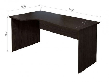 Офисная мебель Монолит Стол угловой (левый) СМ5.0Л
