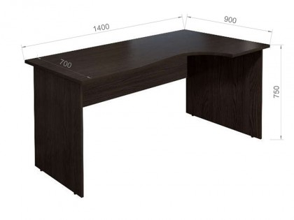 Офисная мебель Монолит Стол угловой (правый) СМ4.0П
