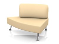 Модульный диван для офиса toform М23 fashion trends Конфигурация M23-2L
